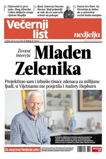 Večernji list - Zagreb - 28 апр. 2024