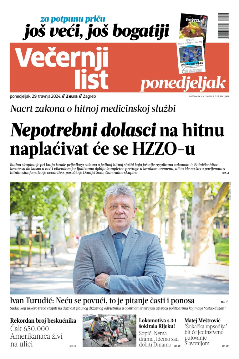 Večernji list - Zagreb