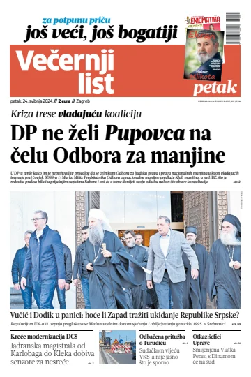 Večernji list - Zagreb - 24 May 2024