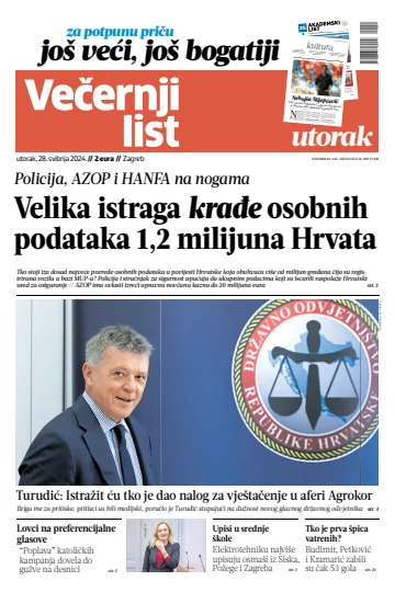 Večernji list - Zagreb - 28 ma 2024