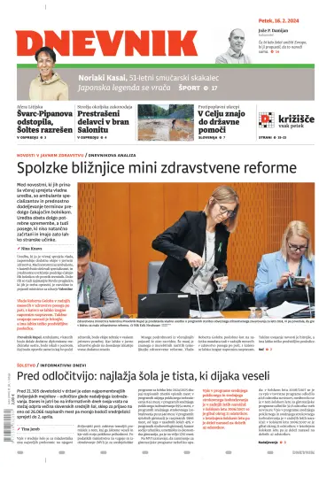Dnevnik (Slovenija) - 16 Feb 2024