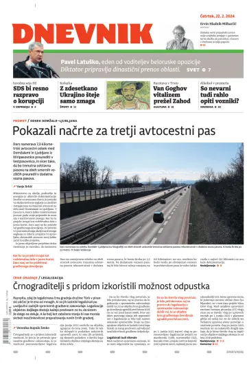 Dnevnik (Slovenija) - 22 Feb 2024
