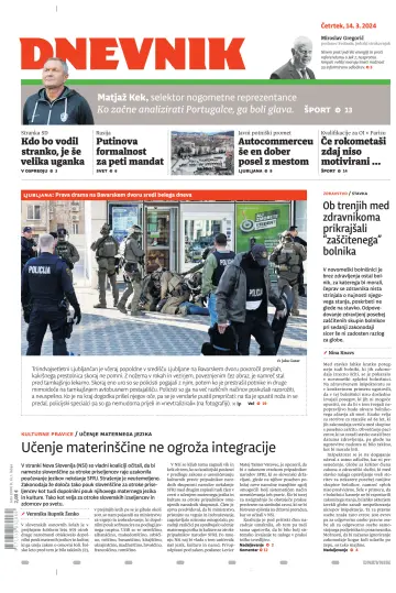 Dnevnik (Slovenija) - 14 Mar 2024