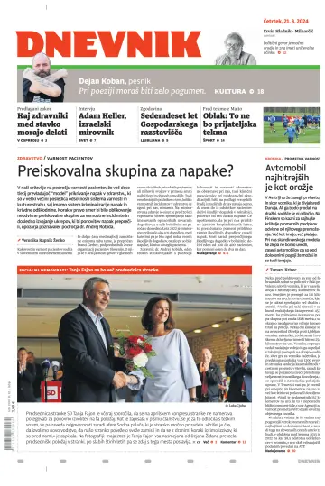 Dnevnik (Slovenija) - 21 Mar 2024