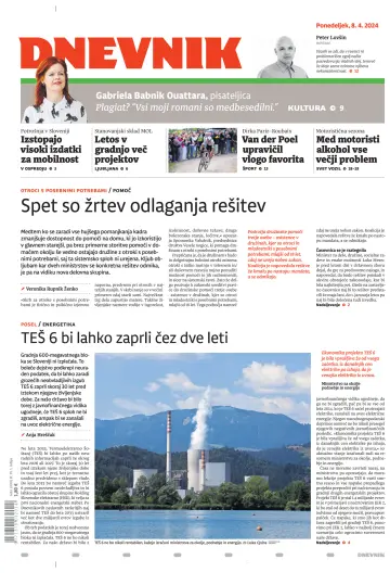 Dnevnik (Slovenija) - 08 avr. 2024