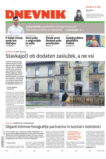 Dnevnik (Slovenija) - 11 апр. 2024