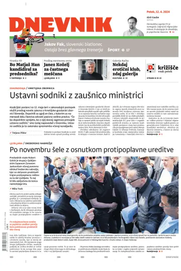 Dnevnik (Slovenija) - 12 四月 2024