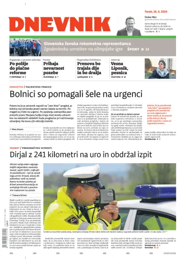 Dnevnik (Slovenija) - 16 avr. 2024