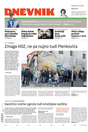 Dnevnik (Slovenija) - 18 四月 2024