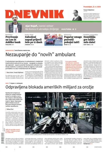 Dnevnik (Slovenija) - 22 4月 2024