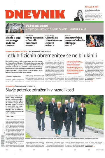 Dnevnik (Slovenija) - 23 avr. 2024