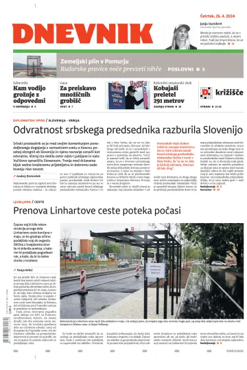 Dnevnik (Slovenija) - 25 avr. 2024