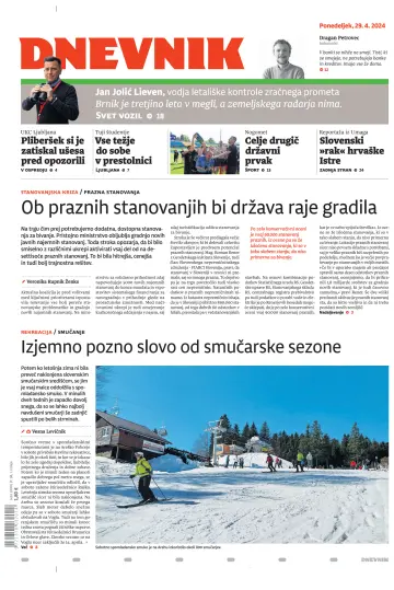 Dnevnik (Slovenija) - 29 Apr 2024
