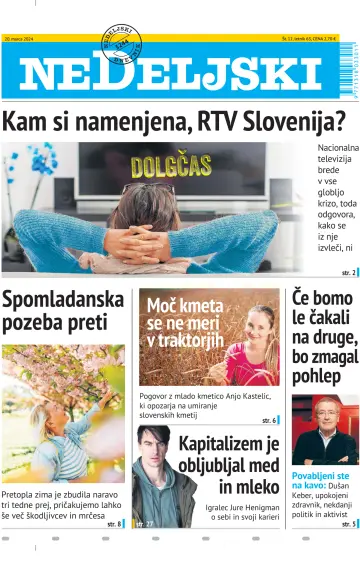 Nedeljski Dnevnik - 20 März 2024