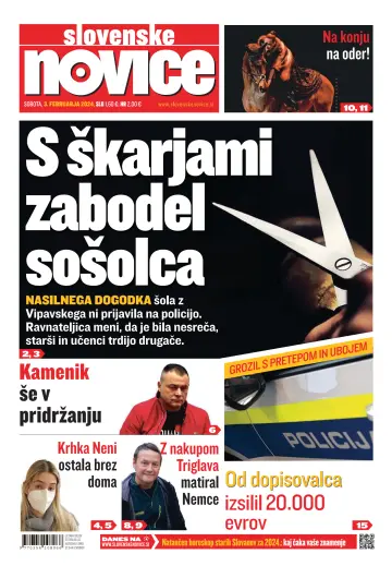 Slovenske Novice - 3 Feb 2024