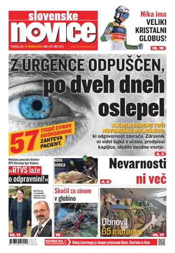 Slovenske Novice - 18 Mar 2024