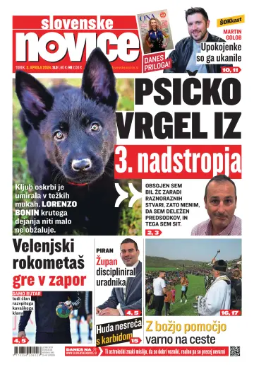 Slovenske Novice - 02 Apr. 2024