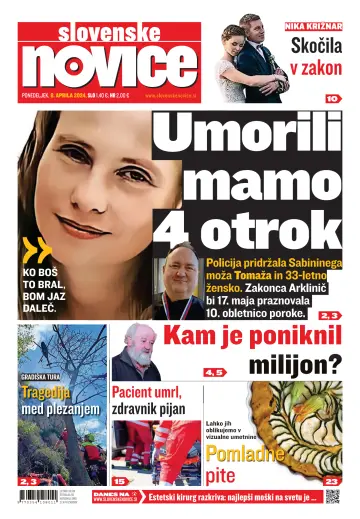 Slovenske Novice - 08 Apr. 2024