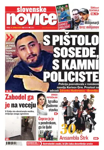 Slovenske Novice - 16 апр. 2024