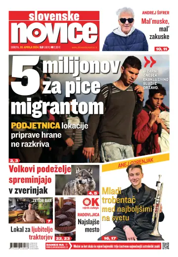 Slovenske Novice - 20 Apr. 2024