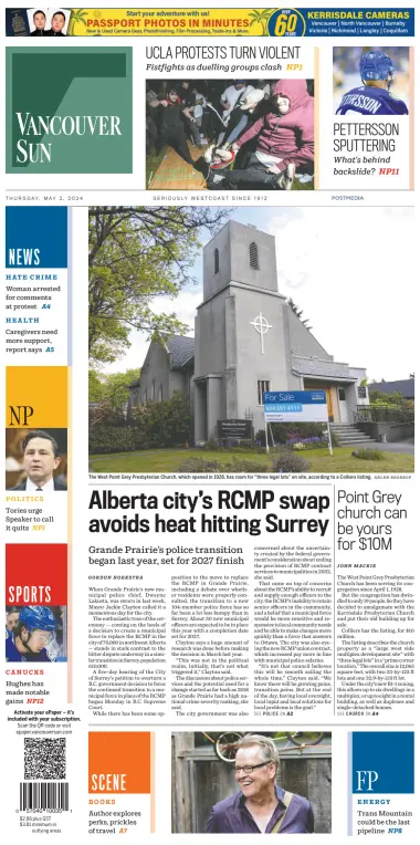 Vancouver Sun - 2 May 2024