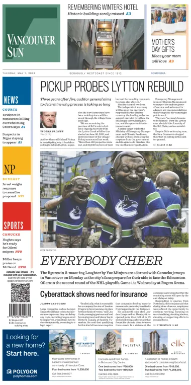 Vancouver Sun - 7 May 2024