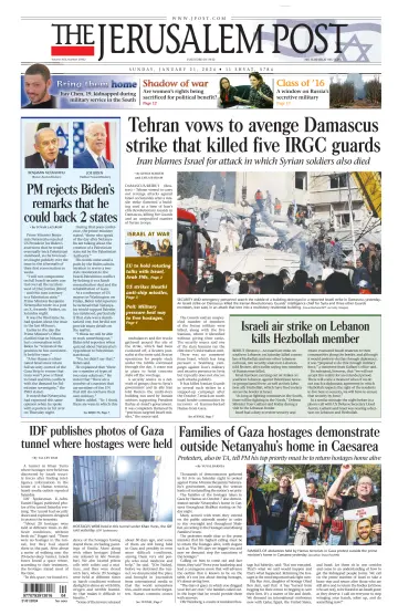 The Jerusalem Post - 21 Jan 2024
