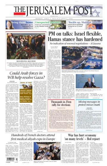 The Jerusalem Post - 1 Apr 2024