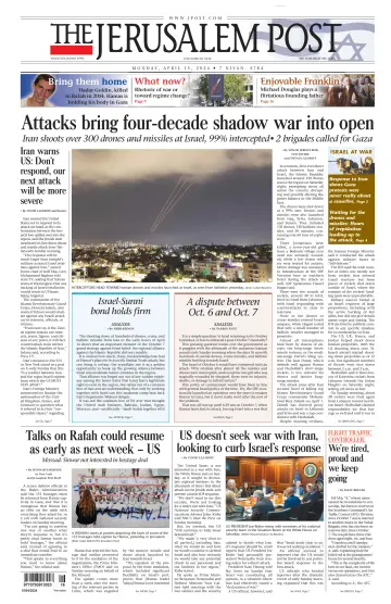 The Jerusalem Post - 15 4月 2024