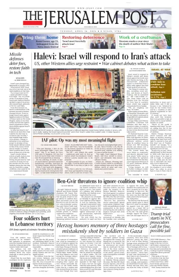 The Jerusalem Post - 16 4月 2024
