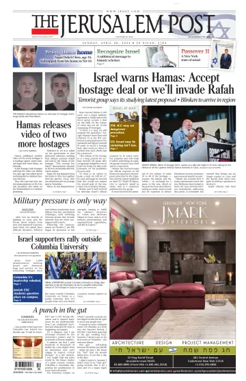 The Jerusalem Post - 28 апр. 2024