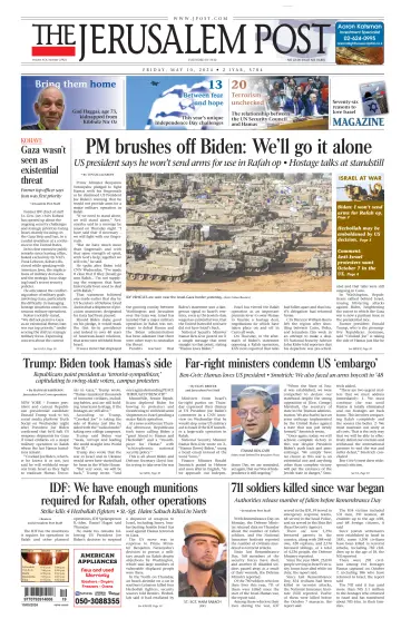 The Jerusalem Post - 10 Mai 2024