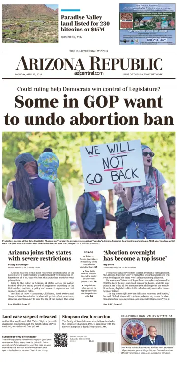 The Arizona Republic - 15 四月 2024