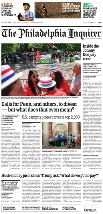 The Philadelphia Inquirer - 3 May 2024