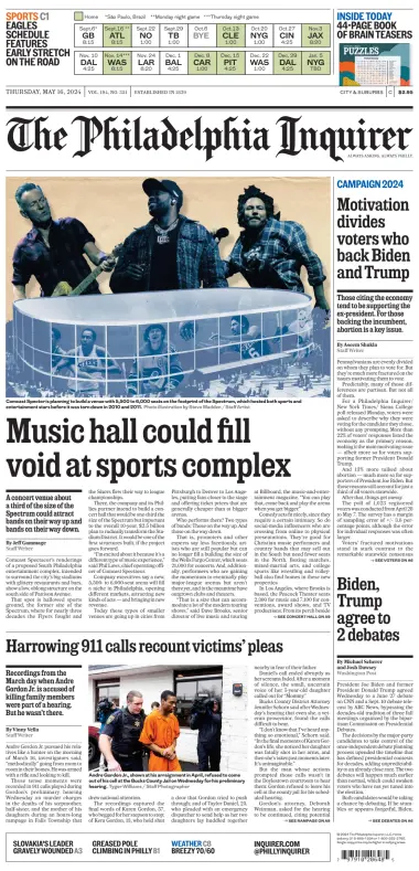 The Philadelphia Inquirer - 16 May 2024