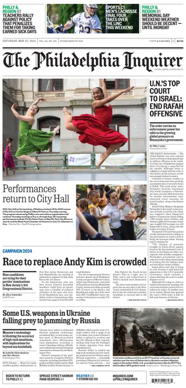 The Philadelphia Inquirer - 25 May 2024
