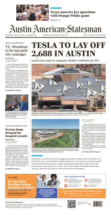 Austin American-Statesman - 24 Apr. 2024