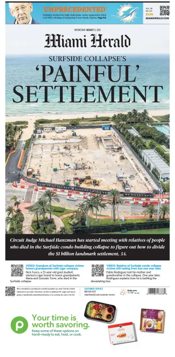 Miami Herald - 3 Aug 2022