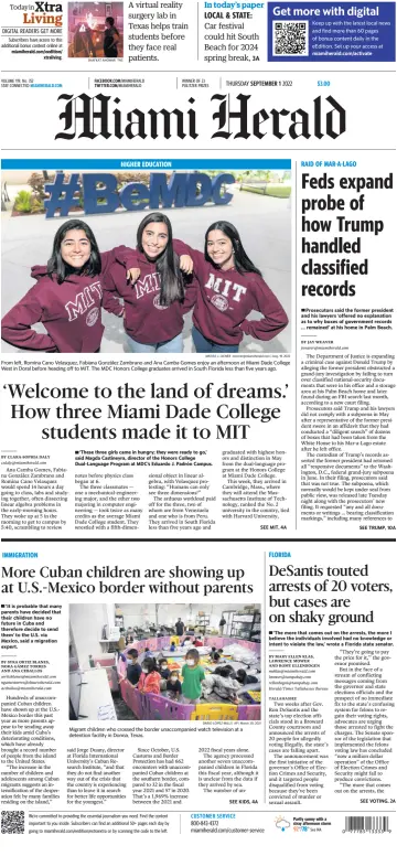 Miami Herald - 1 Sep 2022