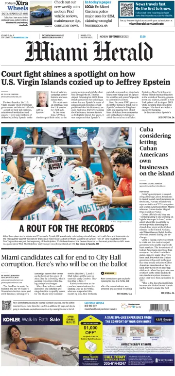 Miami Herald - 25 Sep 2023