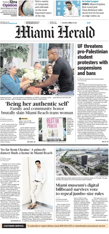 Miami Herald - 27 Nis 2024