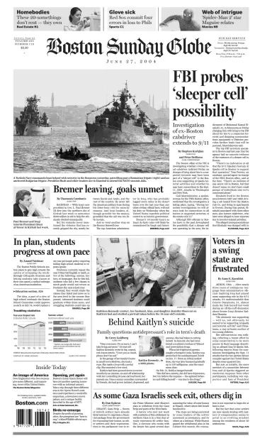 Boston Sunday Globe - 27 Jun 2004