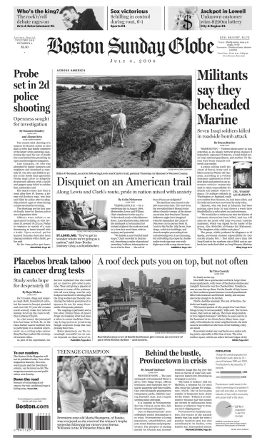 Boston Sunday Globe - 4 Jul 2004