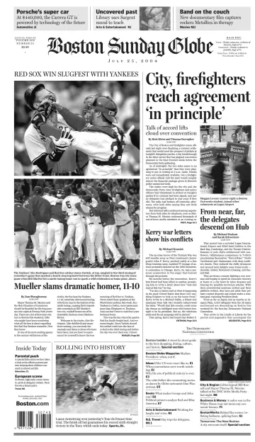 Boston Sunday Globe - 25 Jul 2004