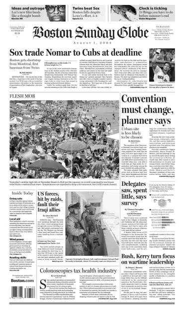 Boston Sunday Globe - 1 Aug 2004