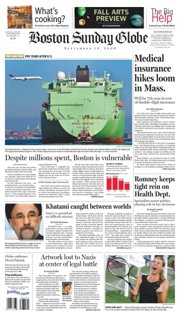 Boston Sunday Globe - 10 Sep 2006