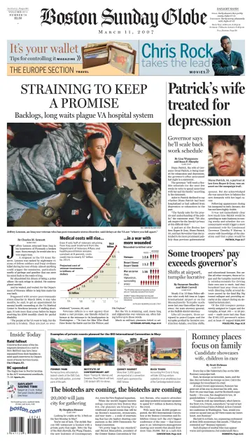 Boston Sunday Globe - 11 Mar 2007