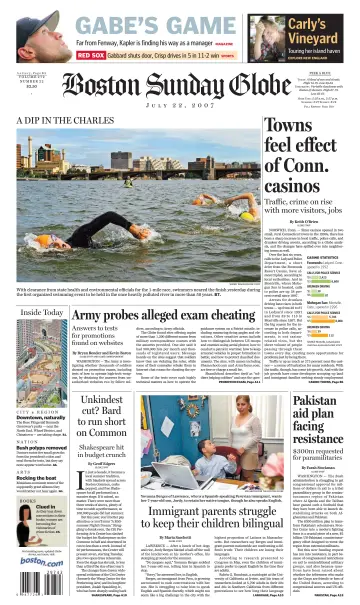 Boston Sunday Globe - 22 Jul 2007