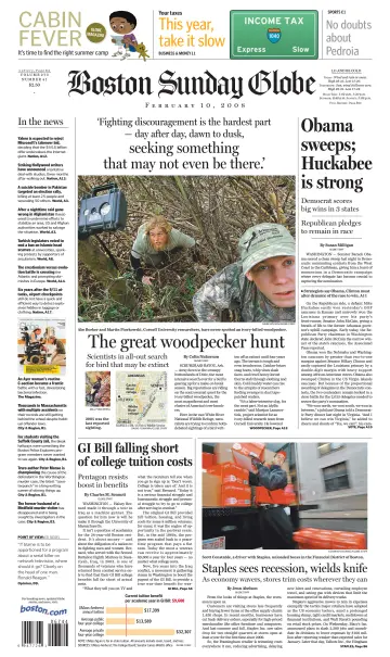 Boston Sunday Globe - 10 Feb 2008