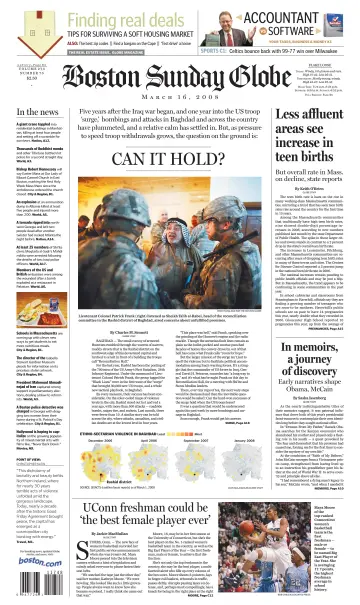Boston Sunday Globe - 16 Mar 2008